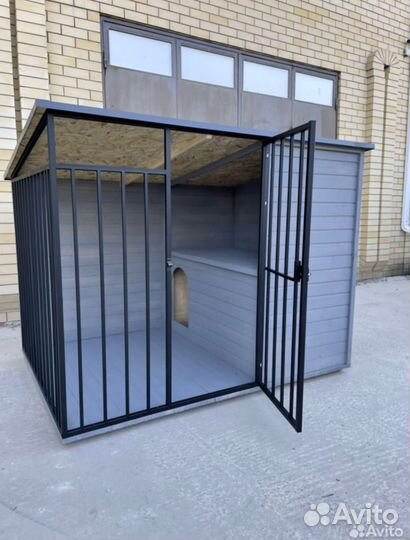 Вольер. Вольер для собак уличныйКаркас для вольера