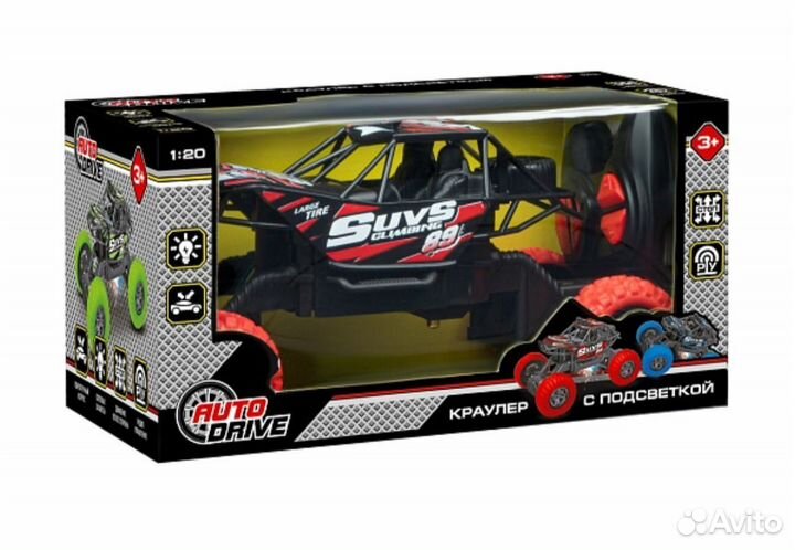 Машина краулер на радиоуправлении игрушка