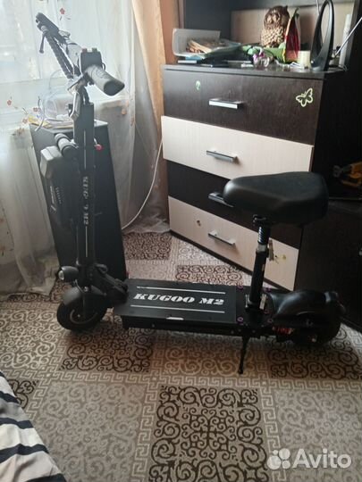 Электросамокат с сиденьем взрослый