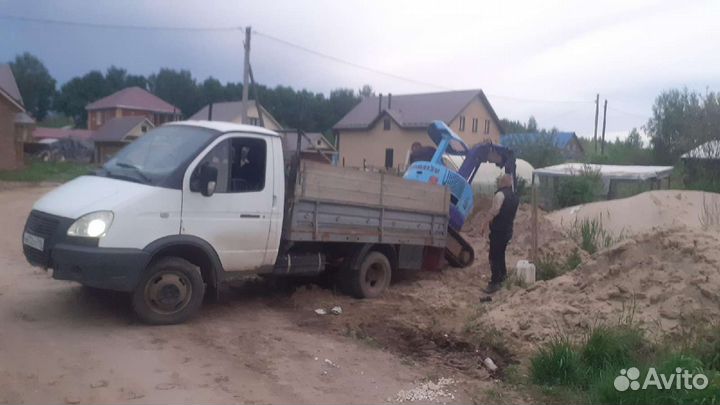 Доставка, песок,пгс,щебень,навоз, перегной 1до6 т