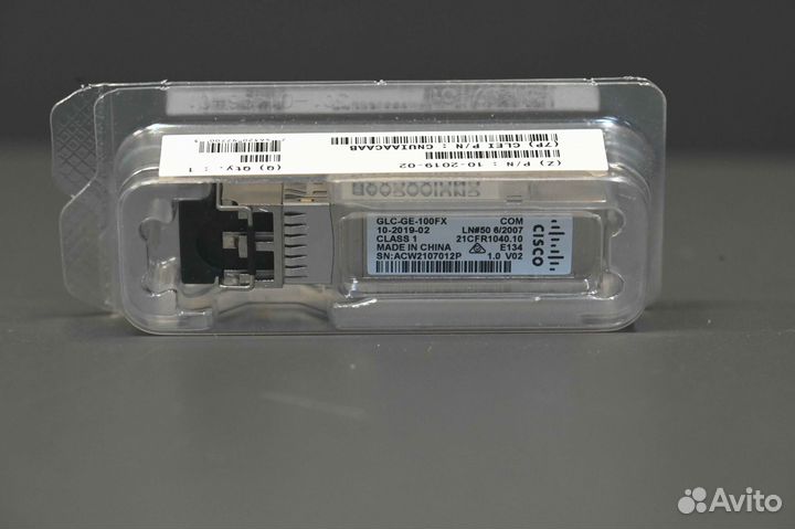 Cisco GLC-GE-100FX новый, 15 шт