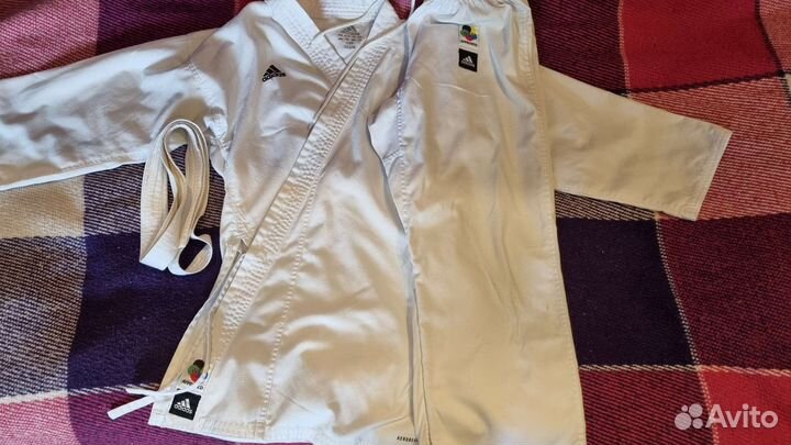 Кимоно для карате adidas 160см(подойдёт на 167)