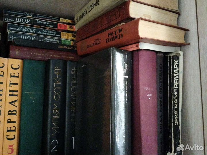 Ремарк, Фолкнер, Моэм, Шоу и ещё несколько книг