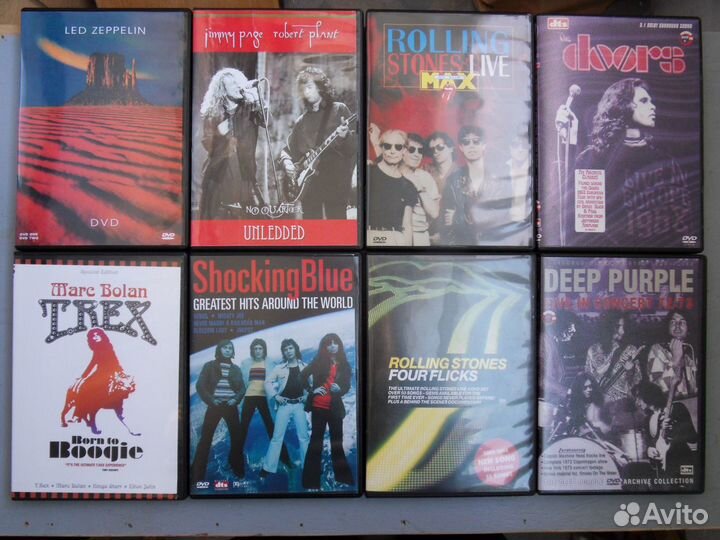 DVD диски - Музыка 70-х