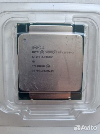 Процессор intel xeon e5 2666 v3