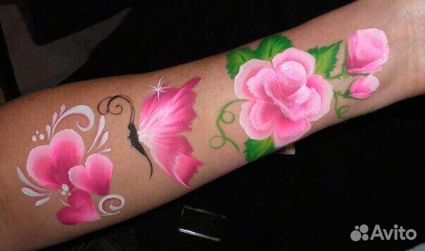 Аквагрим,аквагример,гример, флеш тату на праздник