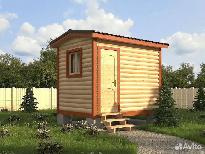 Наволоки. Строим большие-маленькие мобильные бани