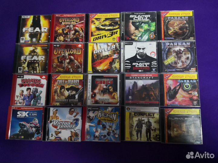 CD - DVD видеоигры для пк, PC Часть 1
