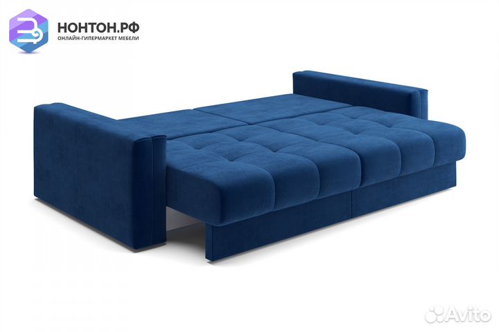 Диван тик-так Монарх темно-синий