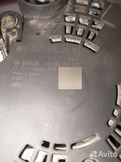 Генератор mercedes