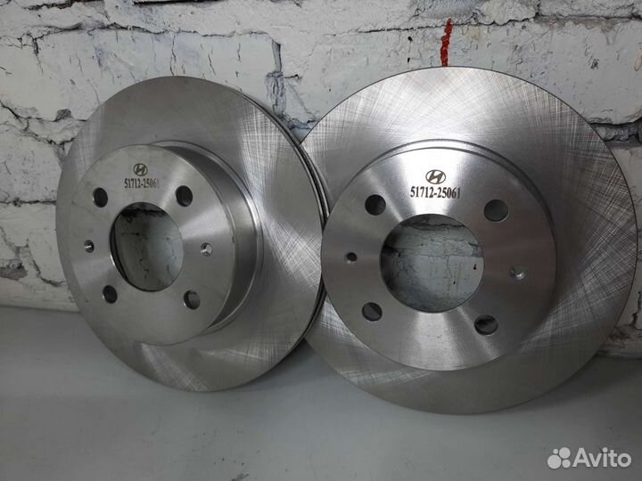 Диски тормозные Hyundai Accent