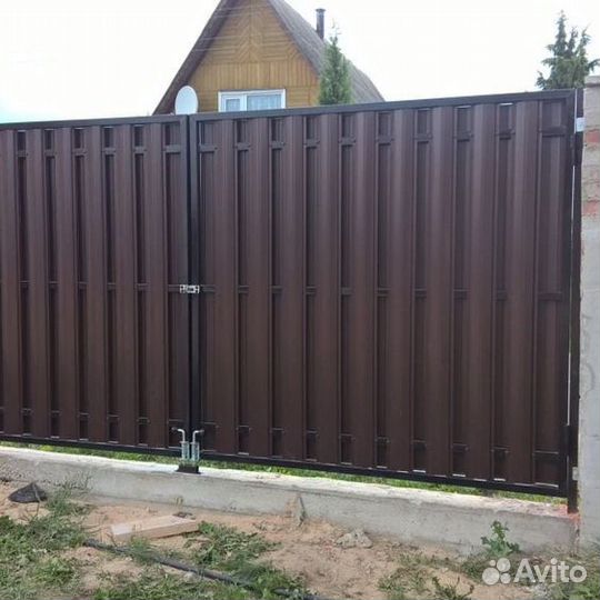 Заборы под ключ