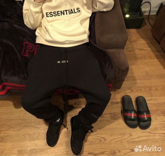 Штаны спортивные essentials fear of god S M