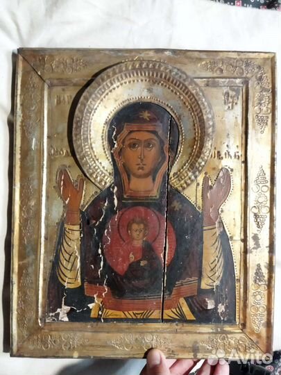 Иконы 5 шт антиквариат.19 века