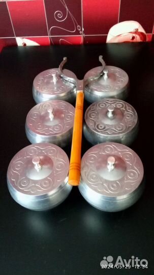 Набор горшочков для запекания СССР