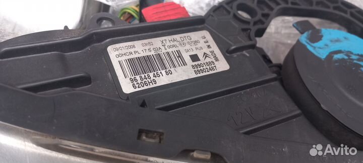 Фара передняя правая ситроен с5