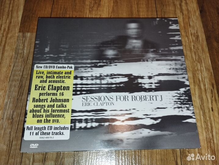 DVD+CD Eric Clapton Session for Robert J