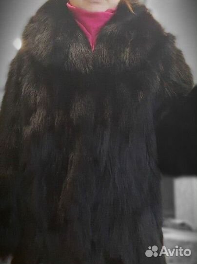 Шуба из песца