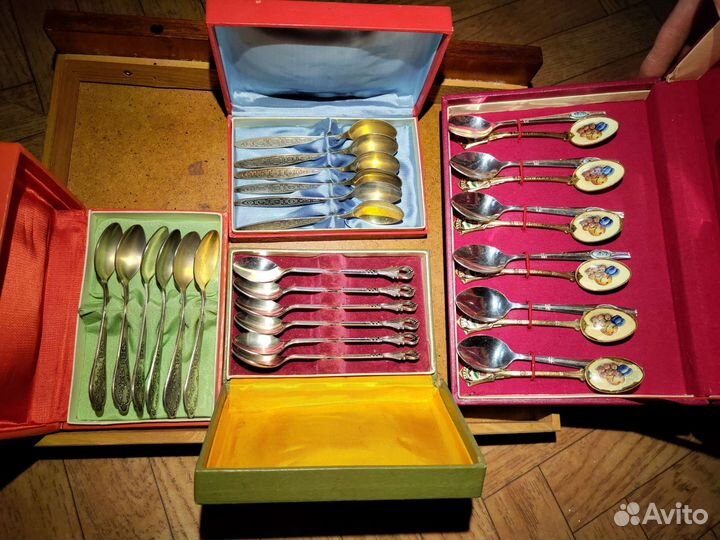 Посуда, столовые приборы мельхиор