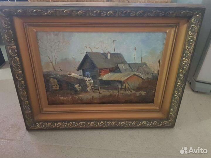 Картина маслом пейзаж