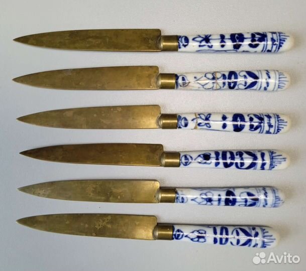 Ножи десертные старинные