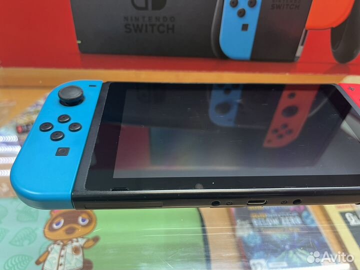 Nintendo Switch rev 2 прошитая