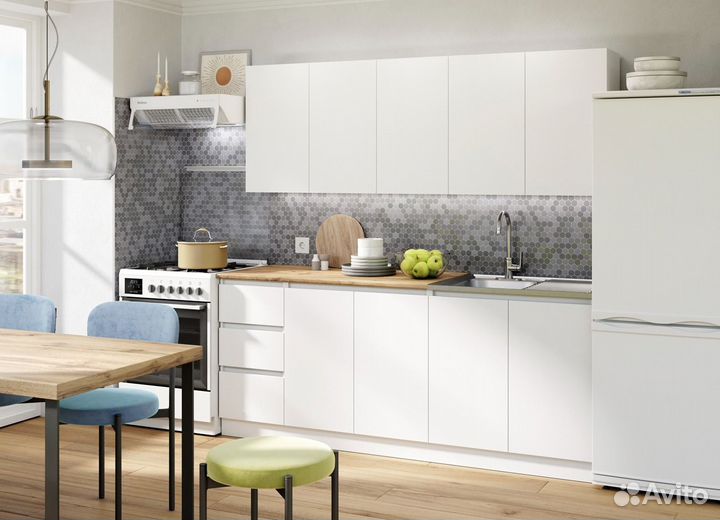 Кухонный гарнитур 2 метра лдсп