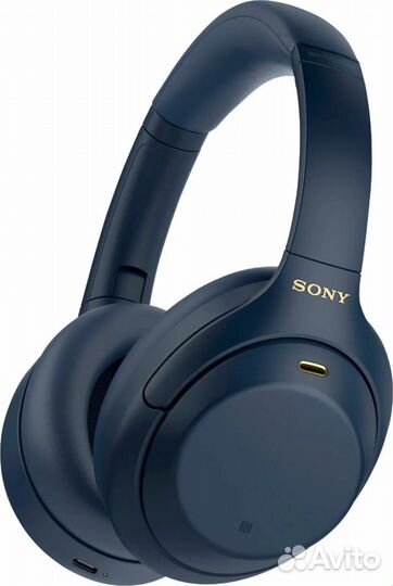 Наушники Sony WH-1000XM4 Blue Black Silver