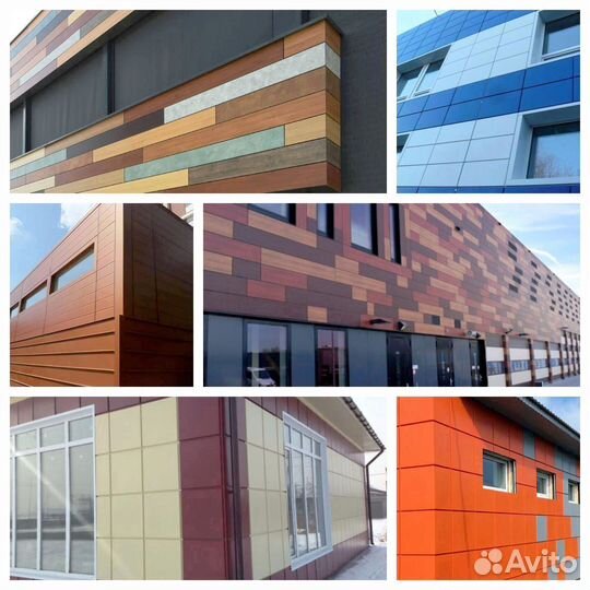 Фасадные металлические кассеты