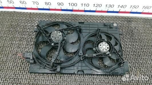 Вентилятор радиатора volkswagen bora 1 (TBE18KE01)
