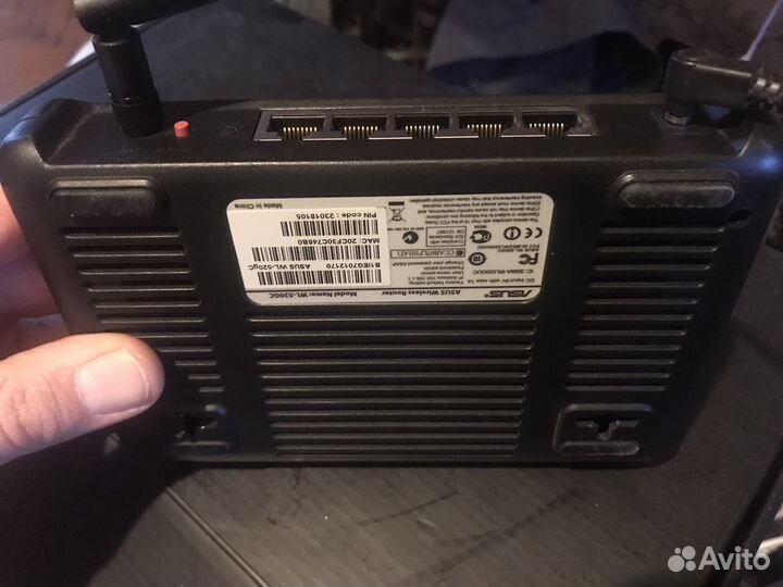Роутер Asus wl 520gc