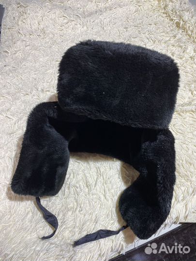 Мужская шапка ушанка зимняя новая