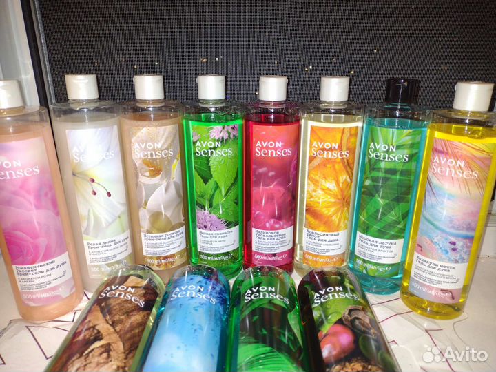 Набор гелей для душа 500мл 5шт avon