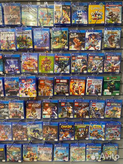 Новые игровые диски для PS4 Список в описании