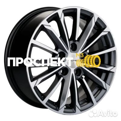 Диск 6,5x16/5x114,3 ET45 D67,1 KHW1611 (Mazda 3) Gray-FP