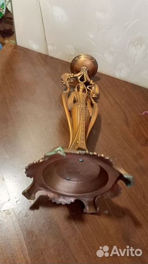 Подсвечник-фигурка из меди