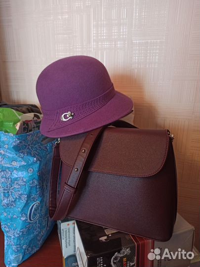 Шляпа фетровая женская