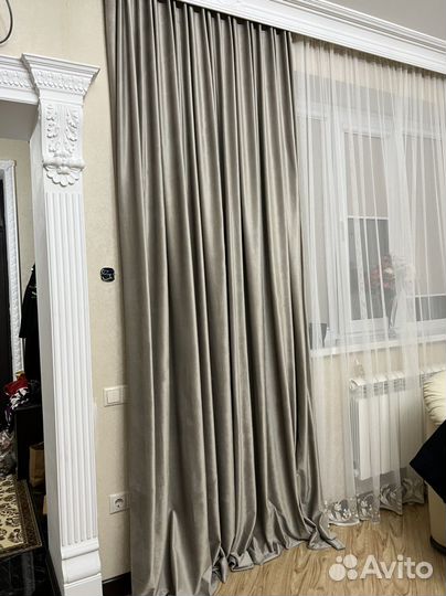 Шторы портьеры готовые новые