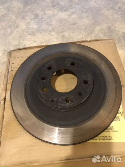 Диск тормозной задний на Mazda CX-7, MPS