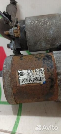 Стартер Nissan Qashqai J10 HR16DE 2009