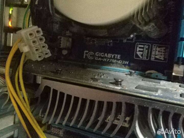 Материнская плата GA-H77M-D3H, ddr3-8G, i5-2320