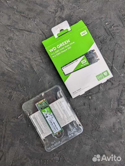 SSD накопитель M2 2280 WD Green 240 Gb
