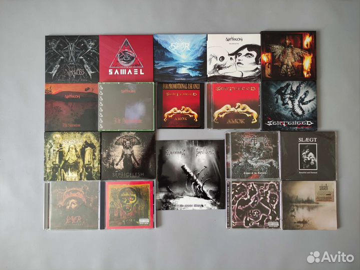 CD диски аудио Metal Rock (часть 3)