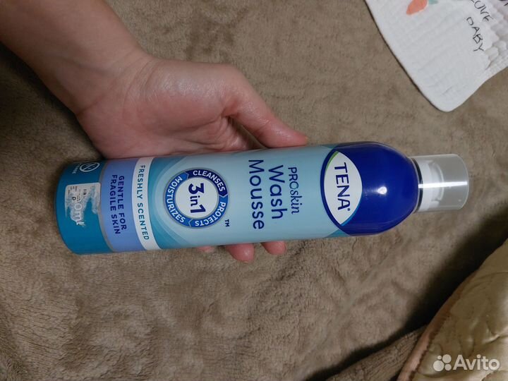 Моющая пена tena