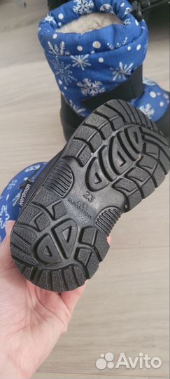 Дутики зимние для мальчика 23 размер