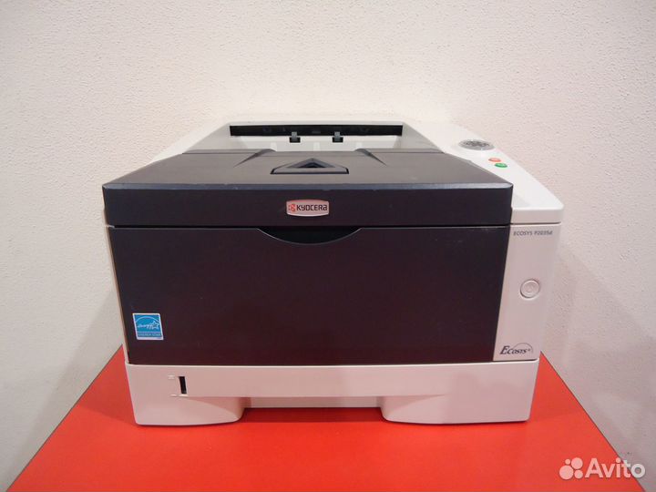 Принтер Лазерный Kyocera P2035d (Duplex + LAN)