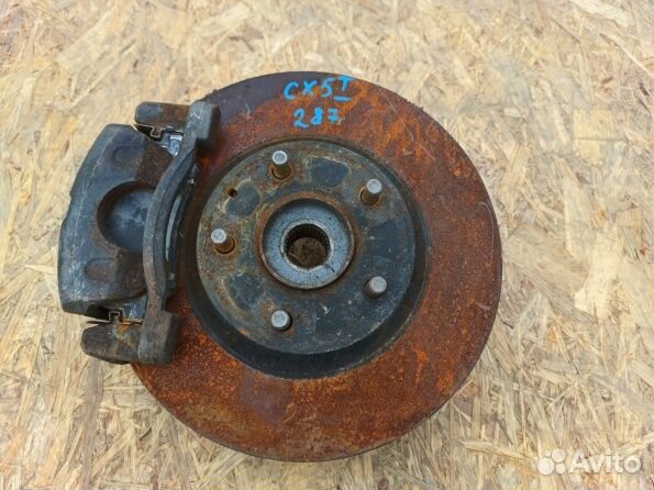 Мазда сх-5 кулак поворотный левый со ступицей