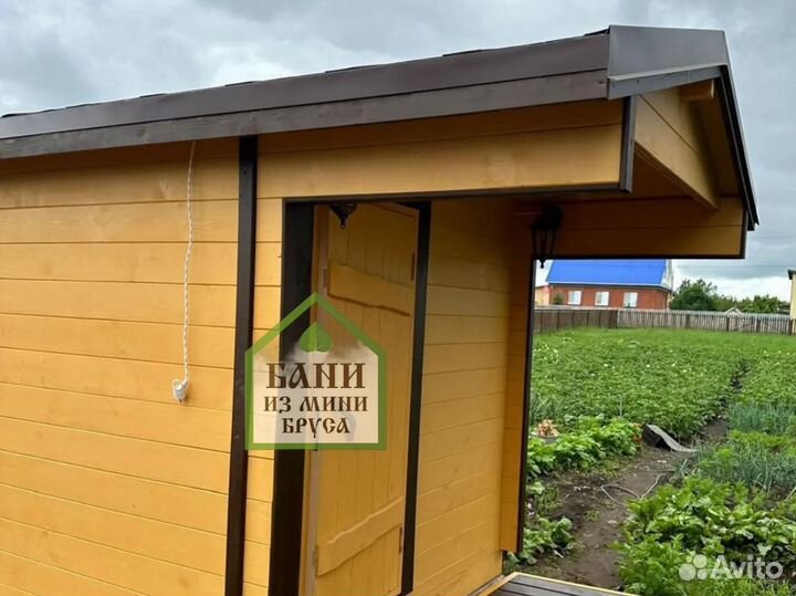 Баня из Мини Бруса