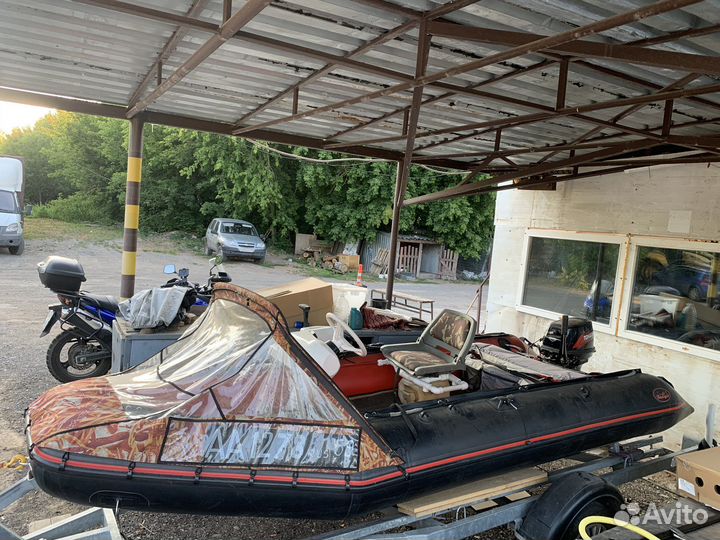 Лодка пвх баджер 420 Air