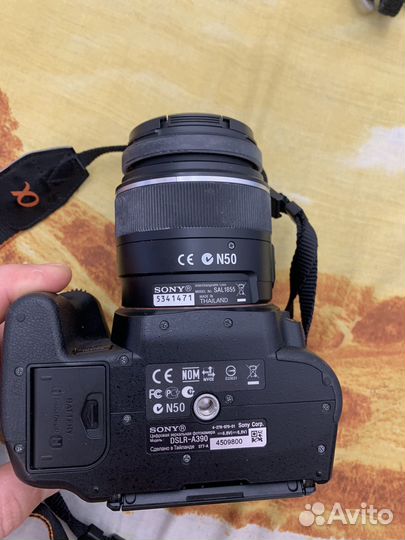 Зеркалка Sony alpha 390